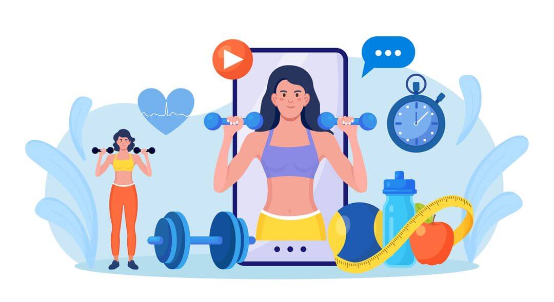 Tammy-fit: aplicativo de saúde e conteúdo fitness.